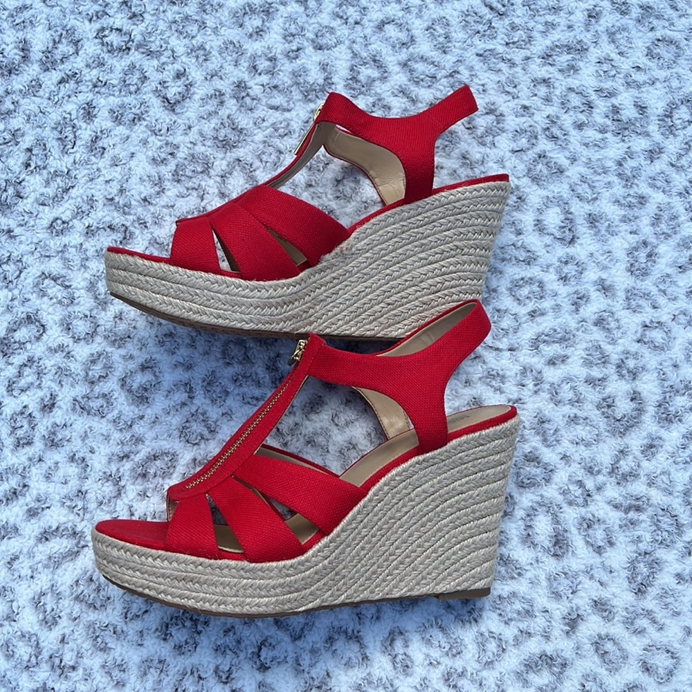 Michael Kors Berkley Espadrille Sandals, 9.5